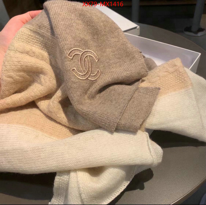 Scarf-Chanel cheap ID: MX1416 $: 79USD