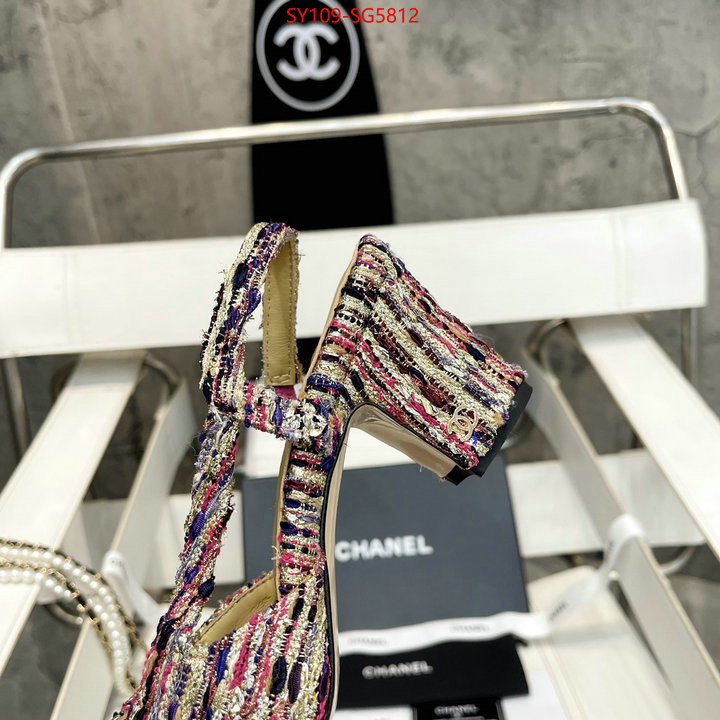 Women Shoes-Chanel fake designer ID: SG5812 $: 109USD