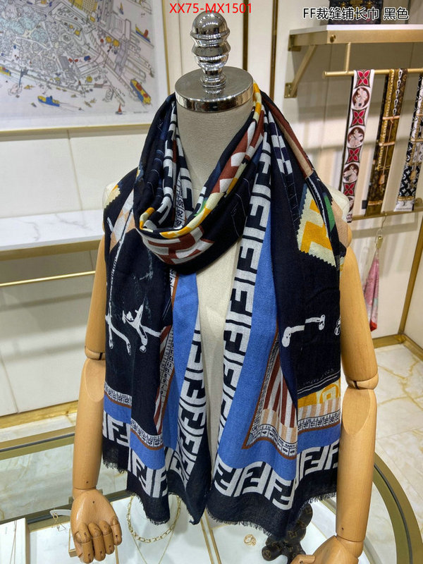 Scarf-Fendi where to buy the best replica ID: MX1501 $: 75USD