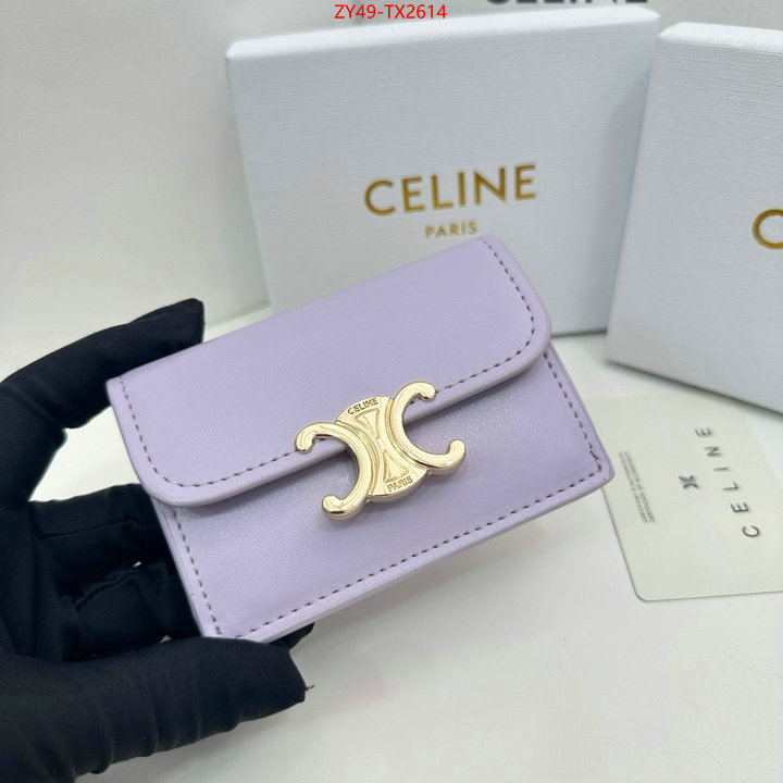 CELINE Bags(4A)-Wallet top fake designer ID: TX2614 $: 49USD,