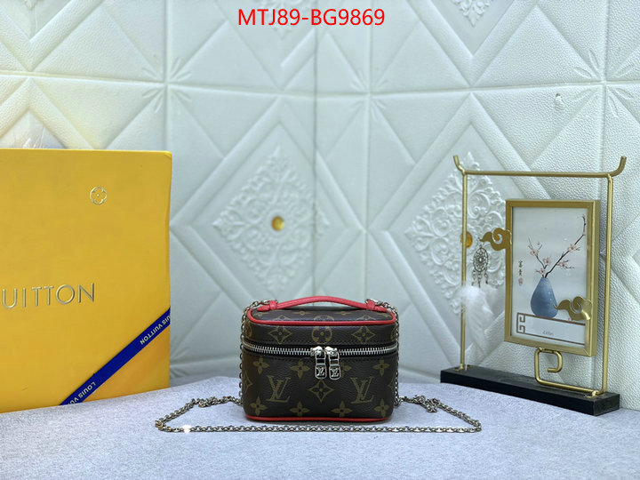 LV Bags(4A)-Vanity Bag- 7 star collection ID: BG9869