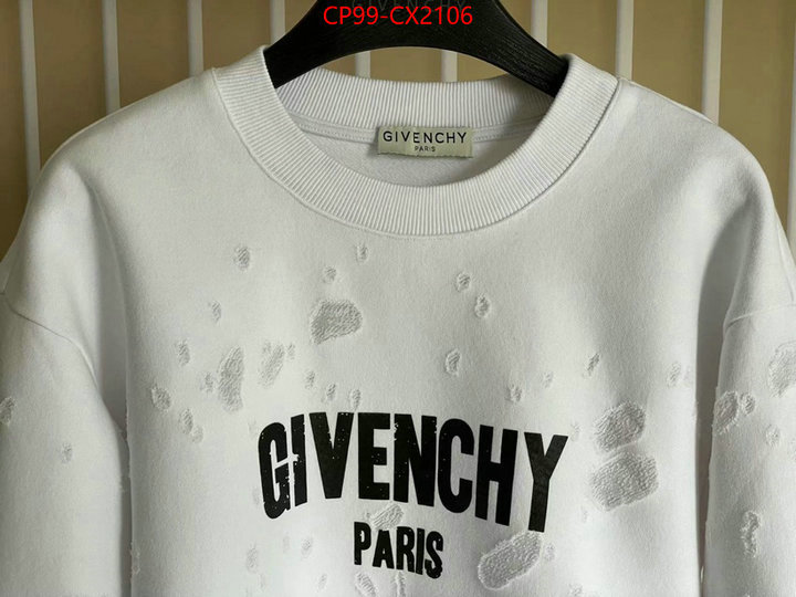 Clothing-Givenchy best website for replica ID: CX2106 $: 99USD