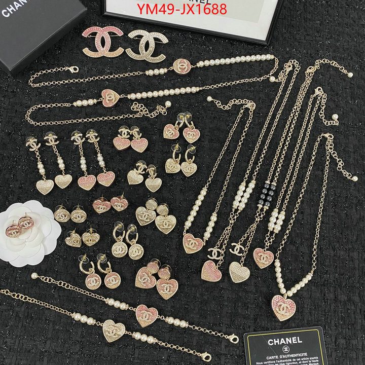 Jewelry-Chanel cheap ID: JX1688 $: 49USD