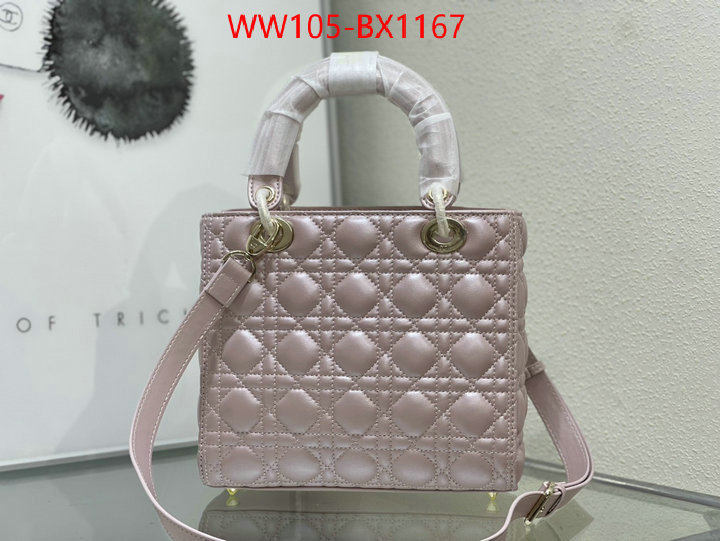 Dior Bags(4A)-Lady- high quality 1:1 replica ID: BX1167 $: 105USD,