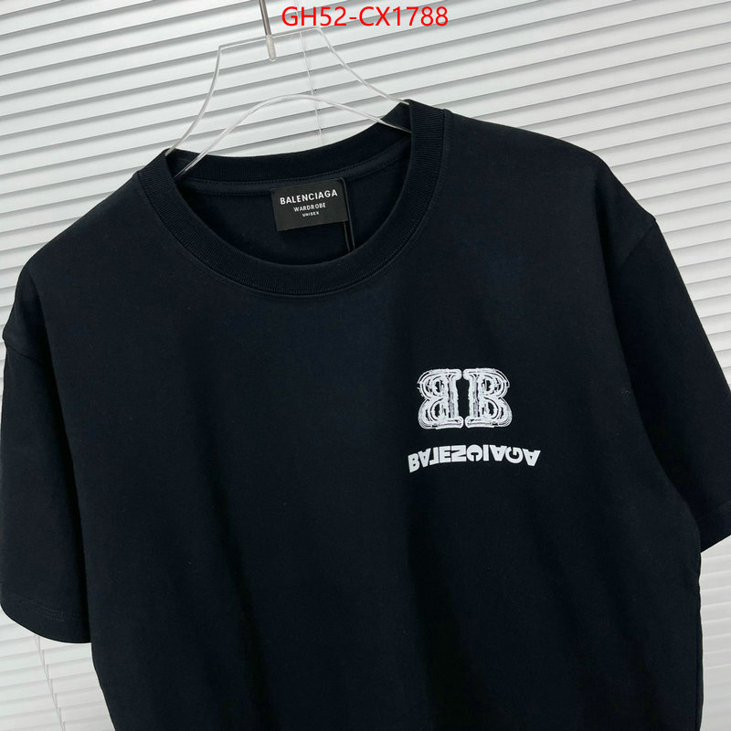 Clothing-Balenciaga fashion designer ID: CX1788 $: 52USD