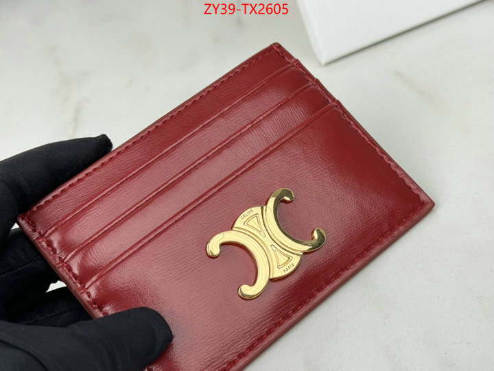 CELINE Bags(4A)-Wallet high quality happy copy ID: TX2605 $: 39USD,