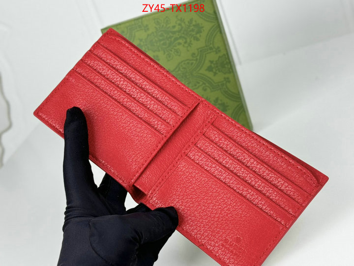 Gucci Bags(4A)-Wallet- we provide top cheap aaaaa ID: TX1198 $: 45USD,