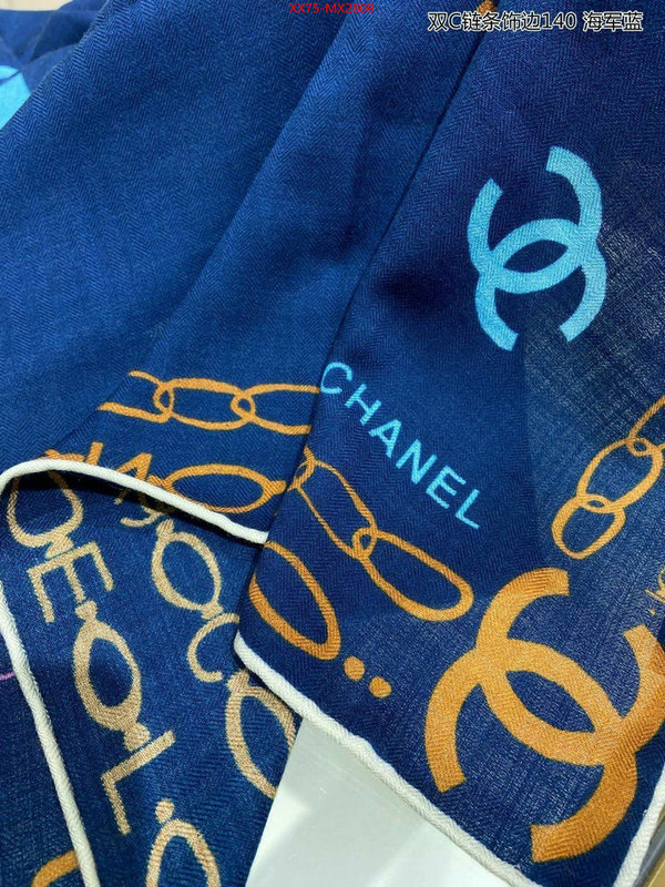 Scarf-Chanel where quality designer replica ID: MX2809 $: 75USD