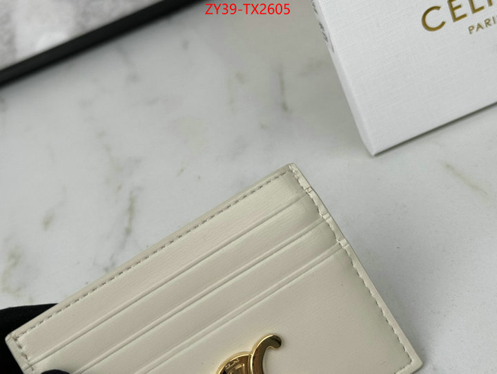 CELINE Bags(4A)-Wallet high quality happy copy ID: TX2605 $: 39USD,