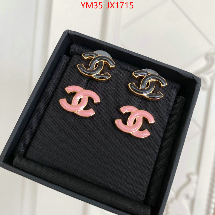 Jewelry-Chanel replcia cheap from china ID: JX1715 $: 35USD