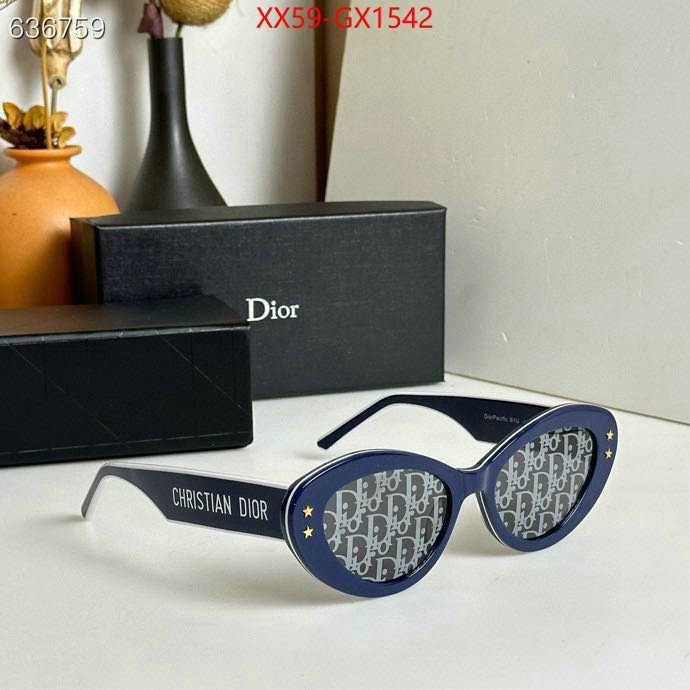 Glasses-Dior high-end designer ID: GX1542 $: 59USD