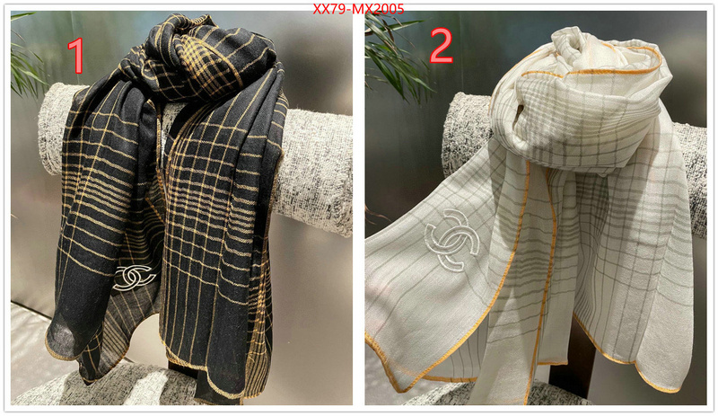 Scarf-Chanel what 1:1 replica ID: MX2005 $: 79USD