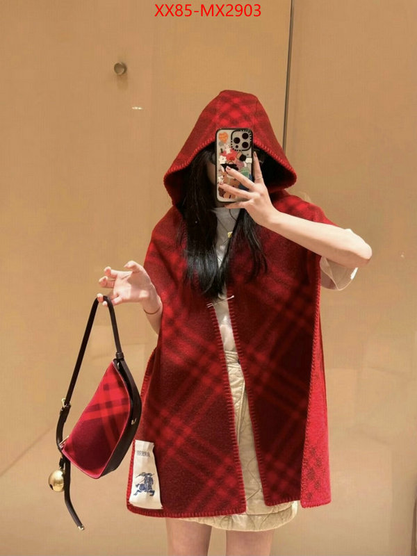 Scarf-Burberry fashion replica ID: MX2903 $: 85USD