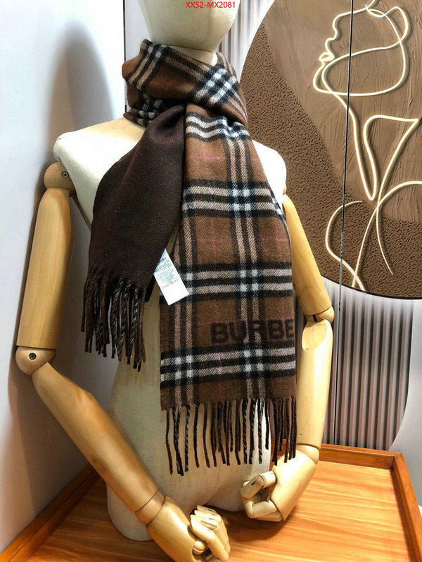 Scarf-Burberry 1:1 replica wholesale ID: MX2081 $: 52USD