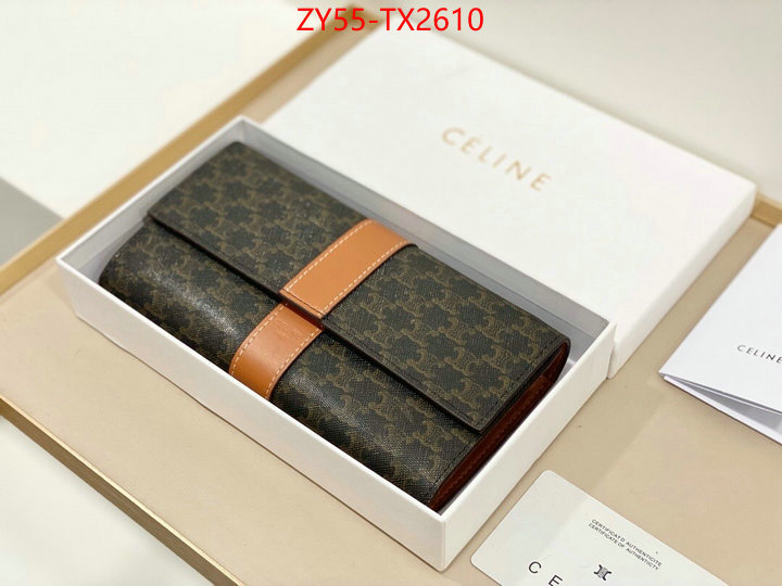 CELINE Bags(4A)-Wallet 7 star collection ID: TX2610 $: 55USD,