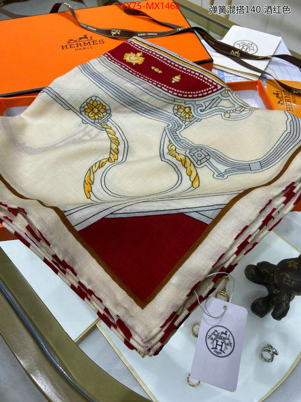 Scarf-Hermes high quality designer ID: MX1468 $: 75USD