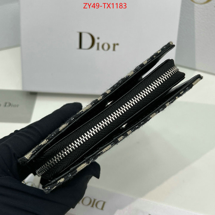 Dior Bags(4A)-Wallet- best quality designer ID: TX1183 $: 49USD,