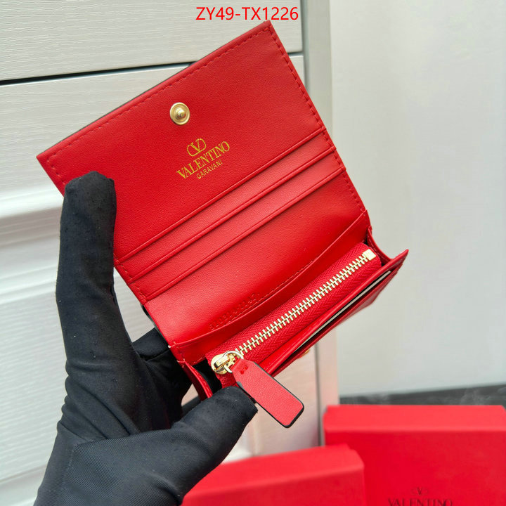 Valentino Bags(4A)-Wallet where to buy high quality ID: TX1226 $: 49USD,