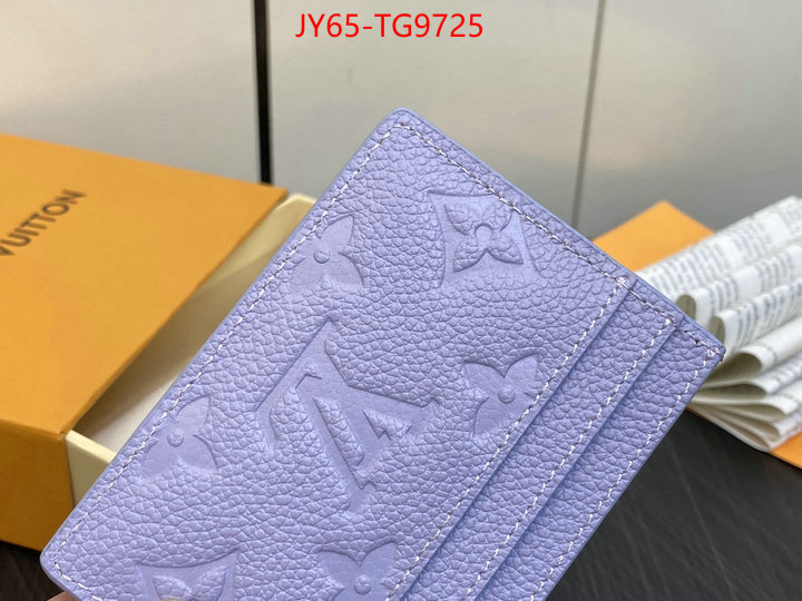 LV Bags(TOP)-Wallet shop cheap high quality 1:1 replica ID: TG9725 $: 65USD,