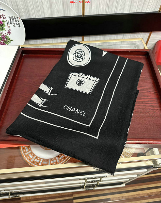 Scarf-Chanel what is top quality replica ID: MX2822 $: 72USD