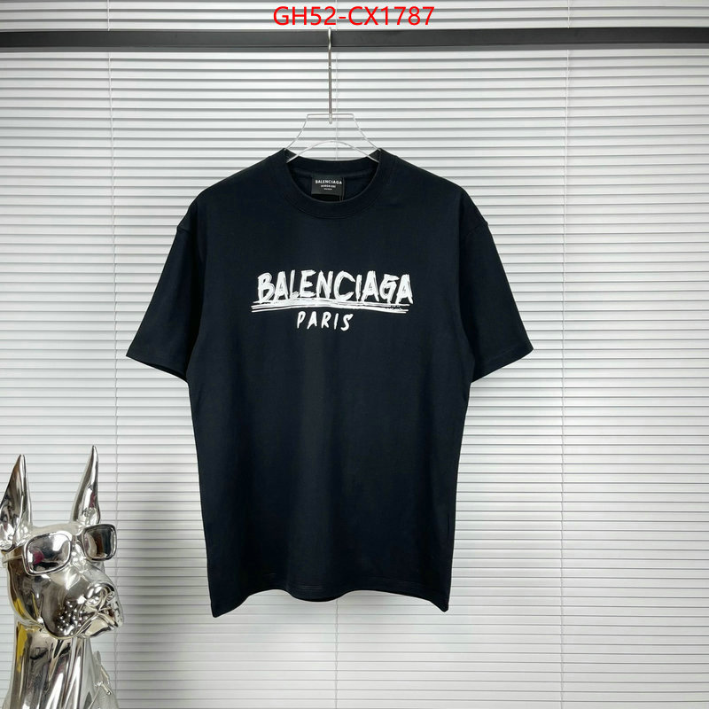 Clothing-Balenciaga find replica ID: CX1787 $: 52USD