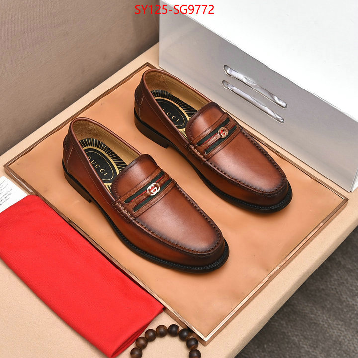 Men Shoes-Gucci fashion designer ID: SG9772 $: 125USD