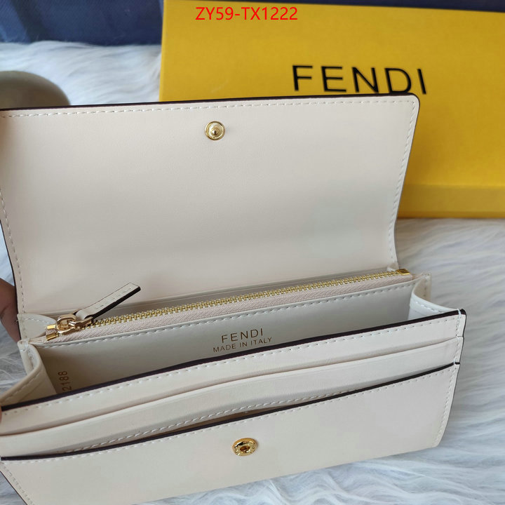 Fendi Bags(4A)-Wallet- online sales ID: TX1222 $: 59USD,