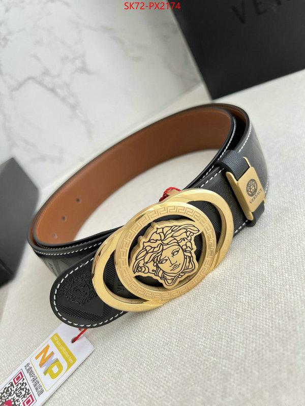 Belts-Versace designer wholesale replica ID: PX2174 $: 72USD