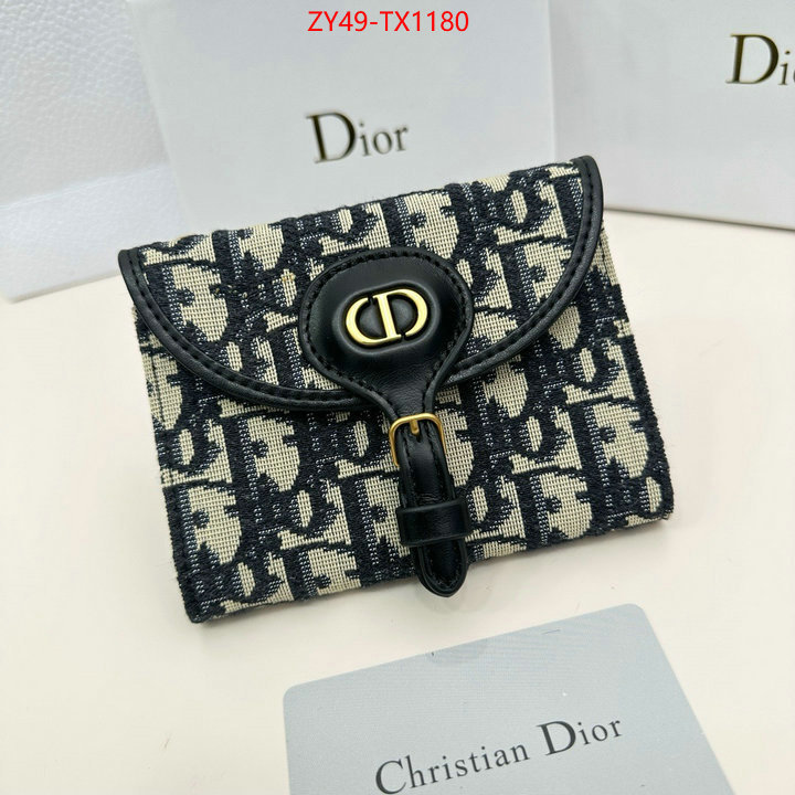 Dior Bags(4A)-Wallet- replicas buy special ID: TX1180 $: 49USD,