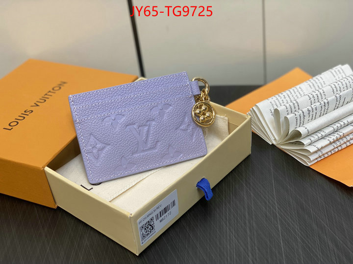 LV Bags(TOP)-Wallet shop cheap high quality 1:1 replica ID: TG9725 $: 65USD,