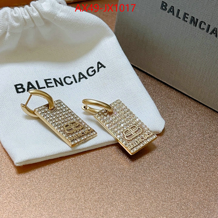 Jewelry-Balenciaga outlet 1:1 replica ID: JX1017 $: 49USD