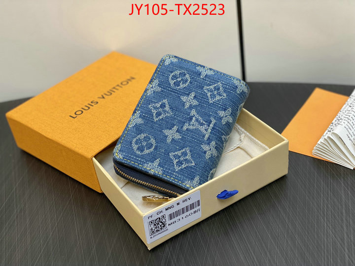 LV Bags(TOP)-Wallet the quality replica ID: TX2523 $: 105USD,