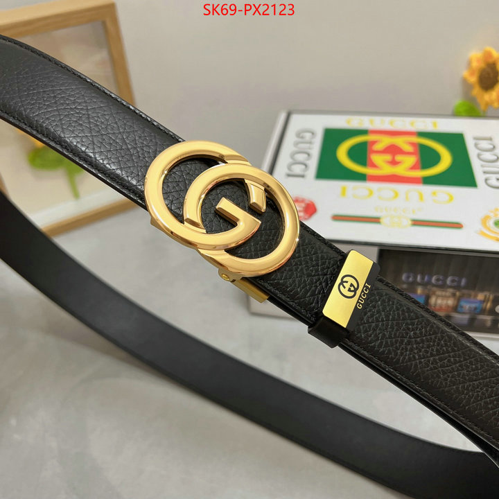 Belts-Gucci shop cheap high quality 1:1 replica ID: PX2123 $: 69USD