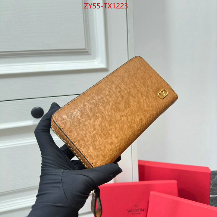 Valentino Bags(4A)-Wallet what best replica sellers ID: TX1223 $: 55USD,