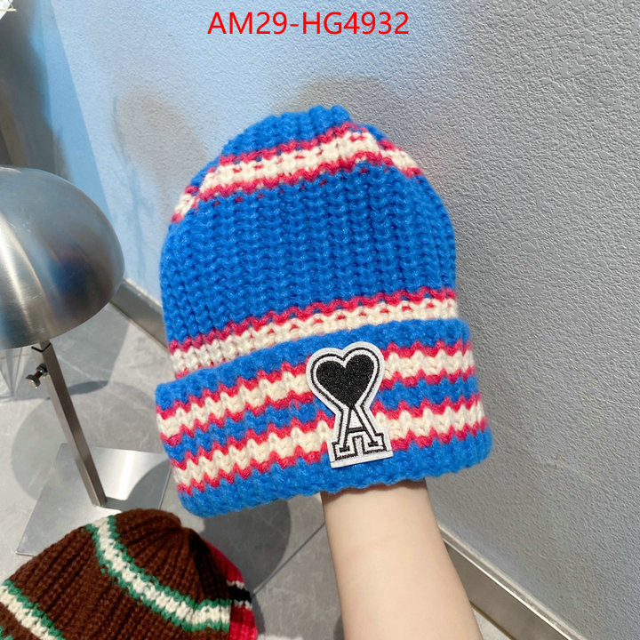 Clothing-AMI brand designer replica ID: HG4932 $: 29USD