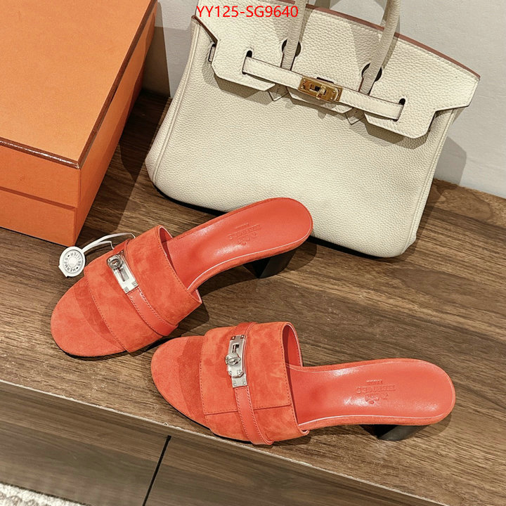 Women Shoes-Hermes counter quality ID: SG9640 $: 125USD