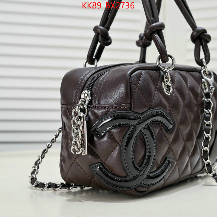 Chanel Bags(4A)-Diagonal- we provide top cheap aaaaa ID: BX2736 $: 89USD,