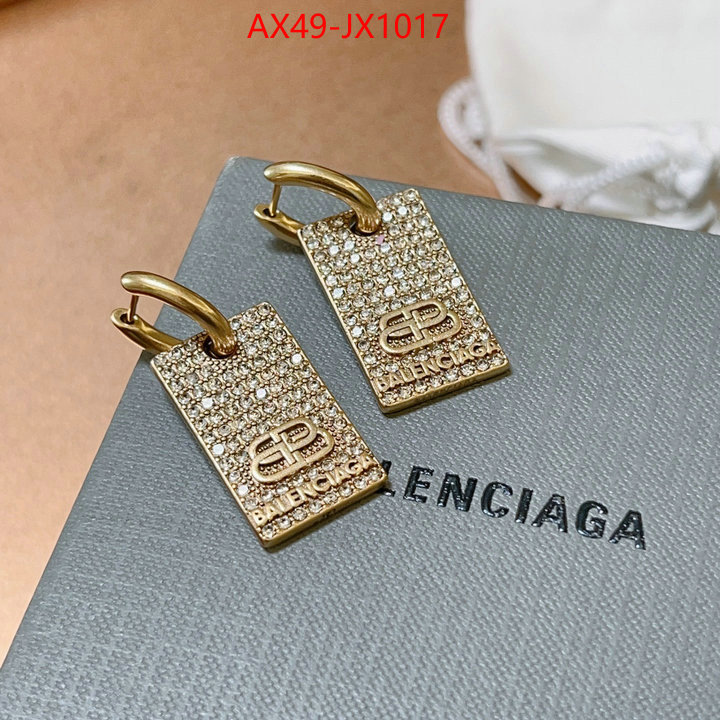 Jewelry-Balenciaga outlet 1:1 replica ID: JX1017 $: 49USD