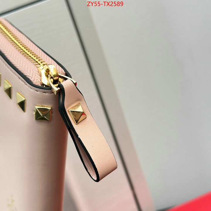 Valentino Bags(4A)-Wallet designer high replica ID: TX2589 $: 55USD,