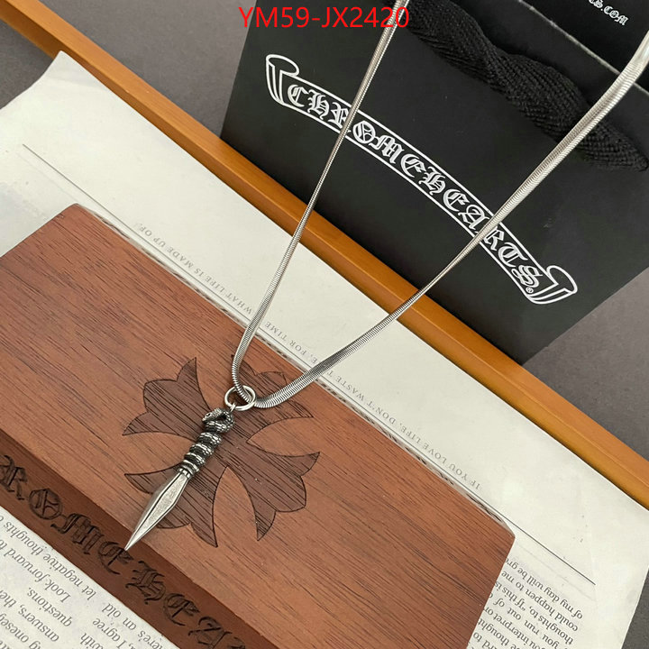 Jewelry-Chrome Hearts luxury fashion replica designers ID: JX2420 $: 59USD