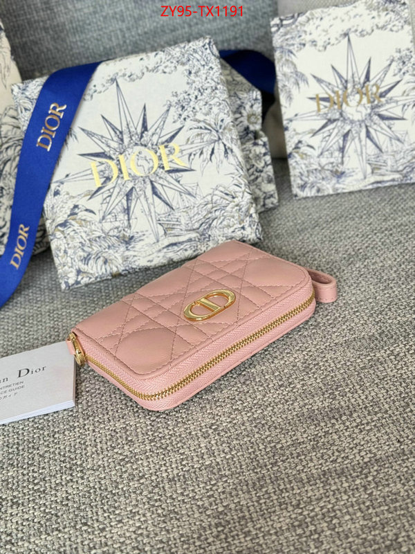 Dior Bags(4A)-Wallet- where should i buy to receive ID: TX1191 $: 95USD,