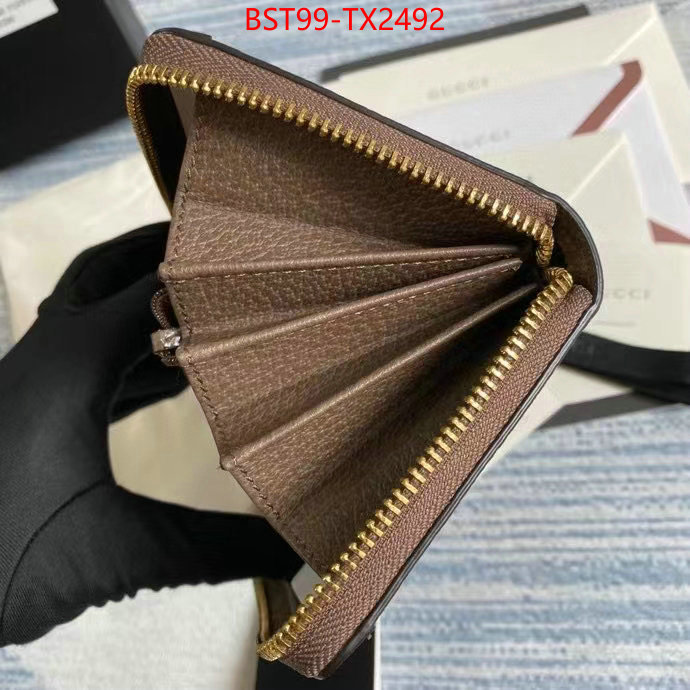 Gucci Bags(TOP)-Wallet- the top ultimate knockoff ID: TX2492 $: 99USD