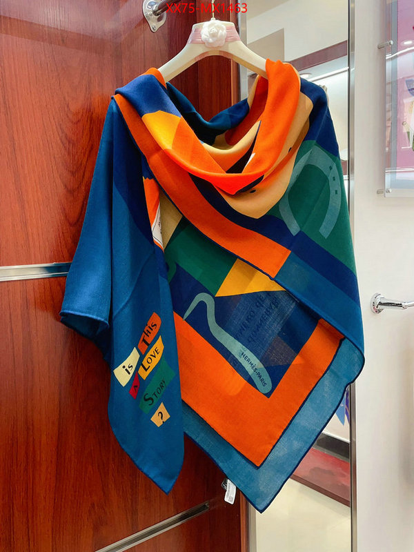 Scarf-Hermes shop the best high quality ID: MX1463 $: 75USD