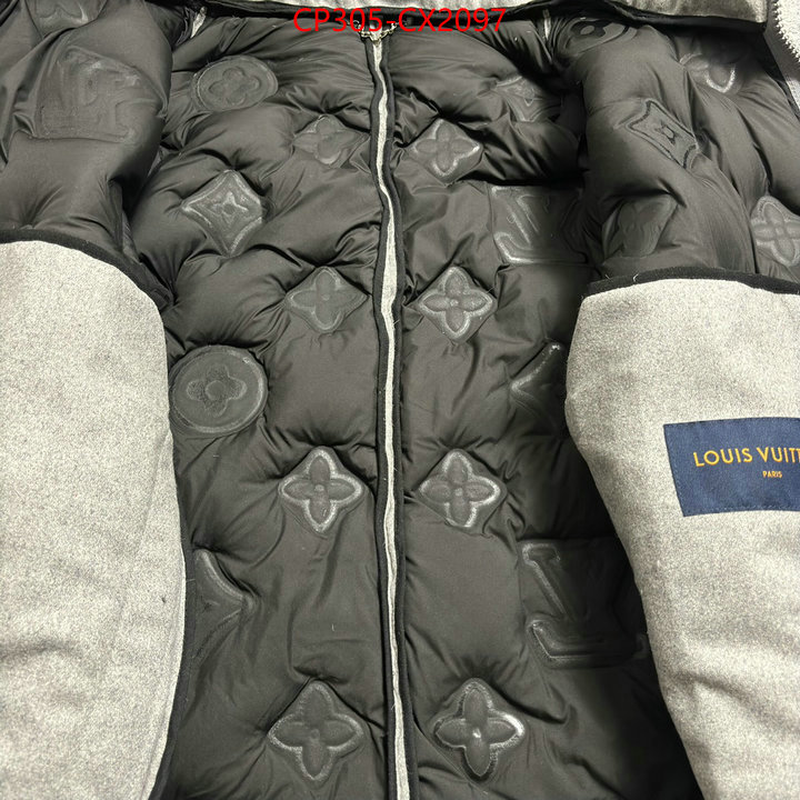 Down jacket Women-LV fake aaaaa ID: CX2097 $: 305USD