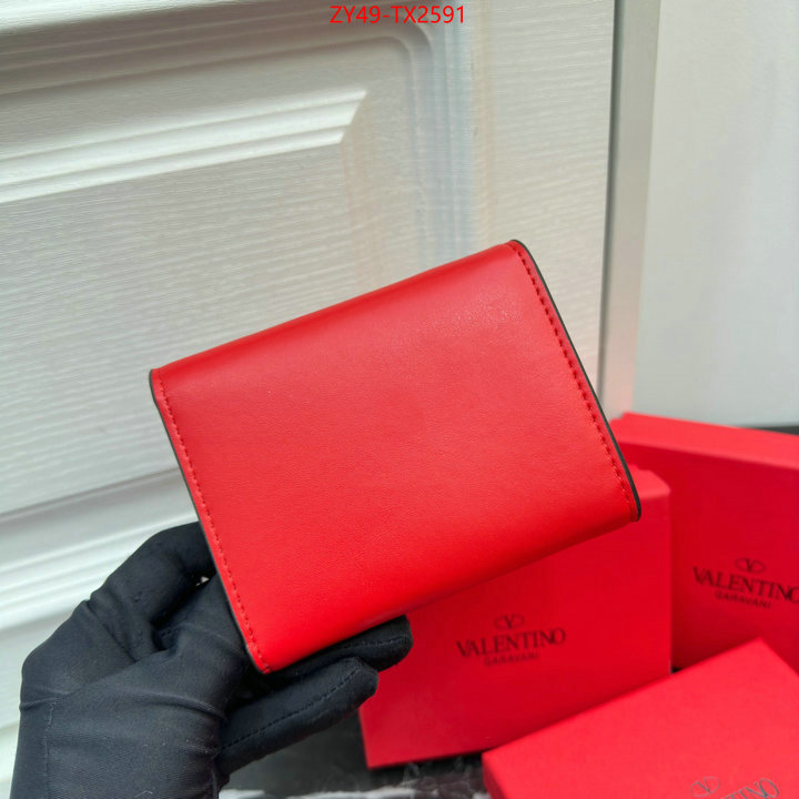 Valentino Bags(4A)-Wallet unsurpassed quality ID: TX2591 $: 49USD,