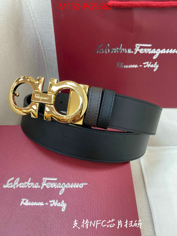 Belts-Ferragamo top quality fake ID: PG9662 $: 52USD