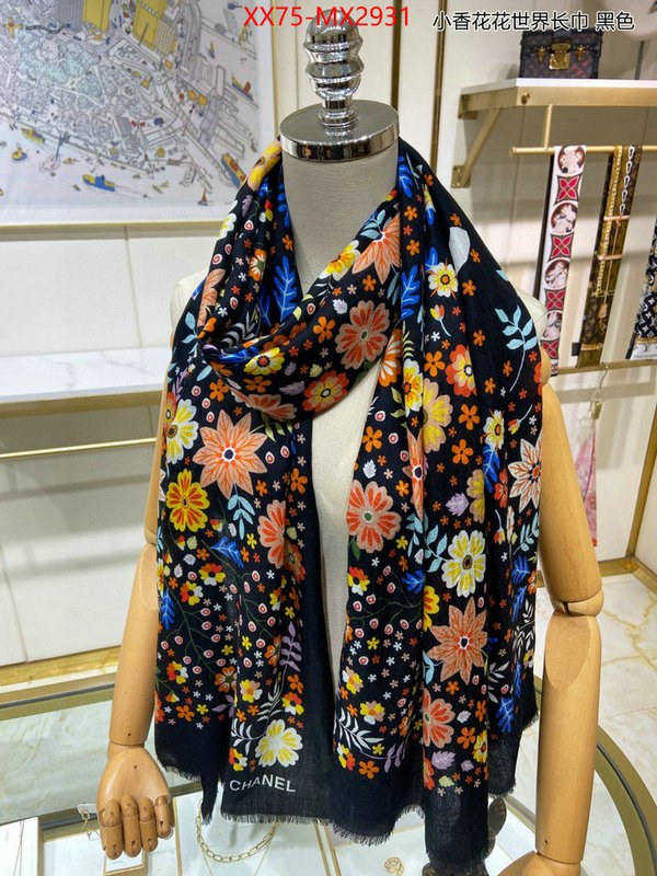 Scarf-Chanel best website for replica ID: MX2931 $: 75USD