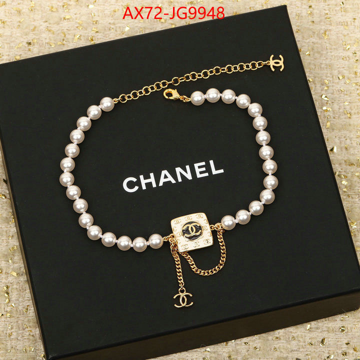Jewelry-Chanel outlet sale store ID: JG9948 $: 72USD