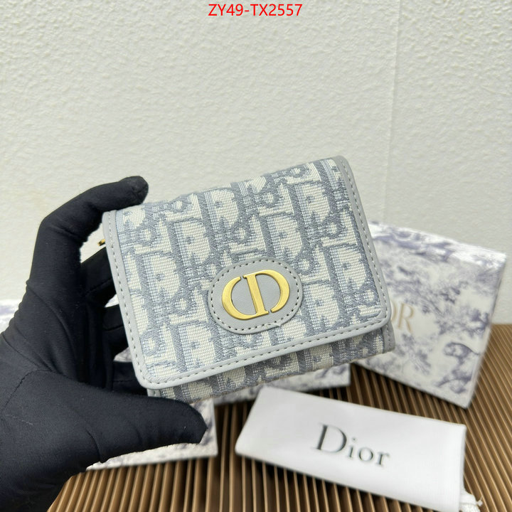 Dior Bags(4A)-Wallet- cheap replica ID: TX2557 $: 49USD,