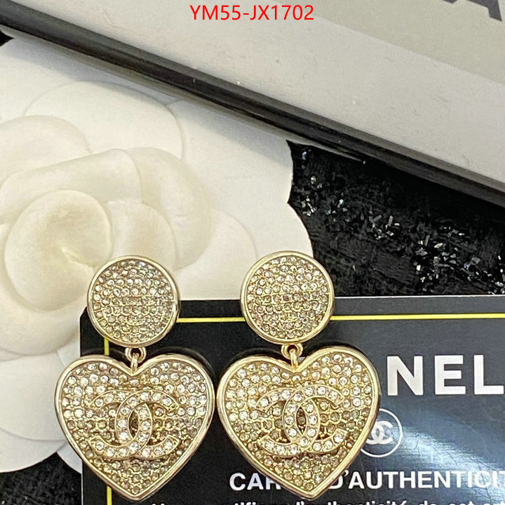 Jewelry-Chanel best quality replica ID: JX1702 $: 55USD